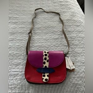 Soruka reversible cross body purse. NWT